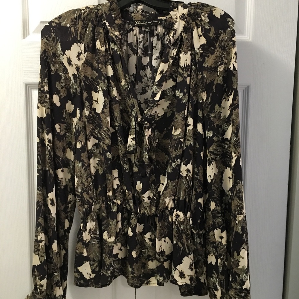 Elizabeth & James Peplum Blouse